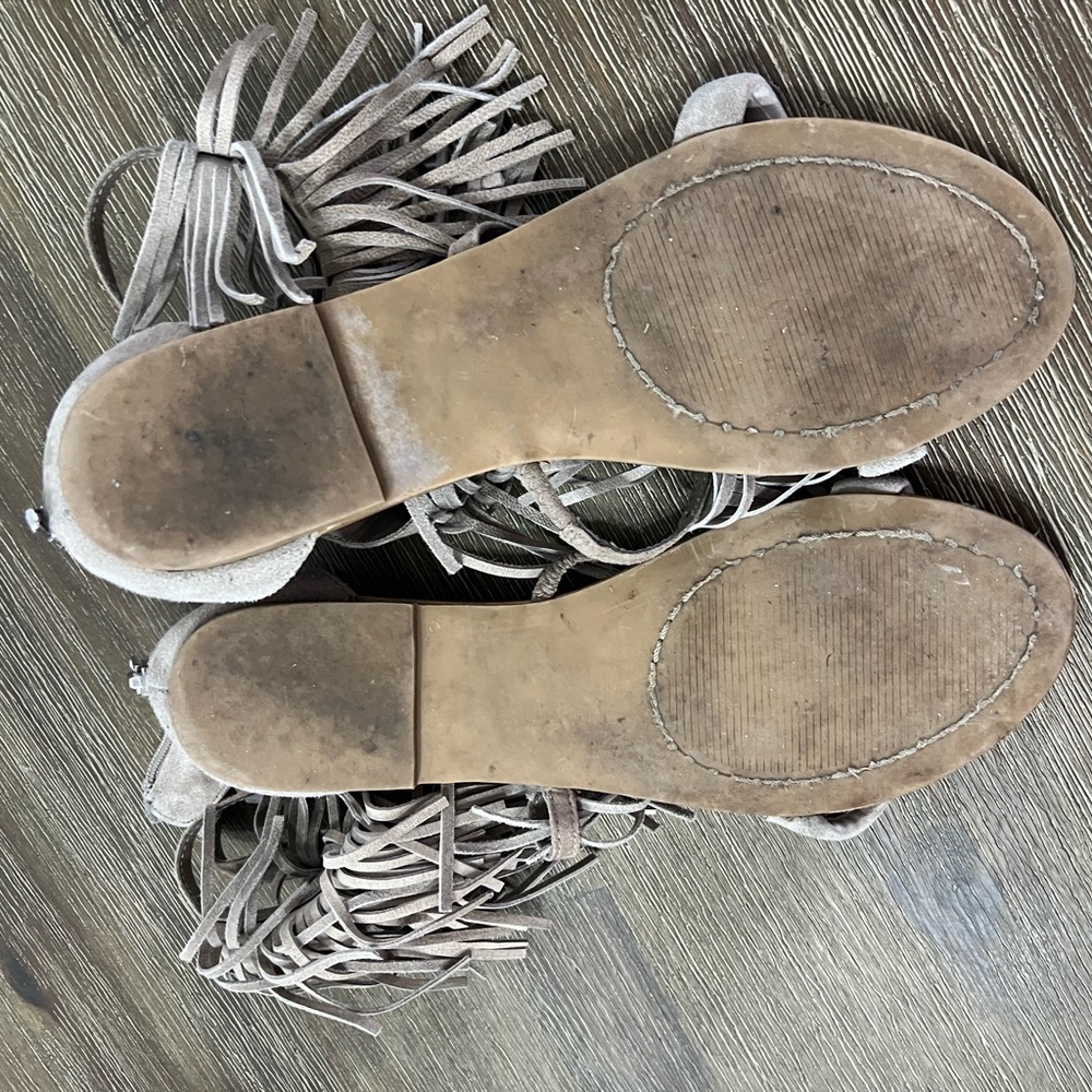 Fringe Sandals - Picture 2 of 2